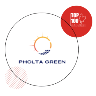 Pholta Green logo top100startups